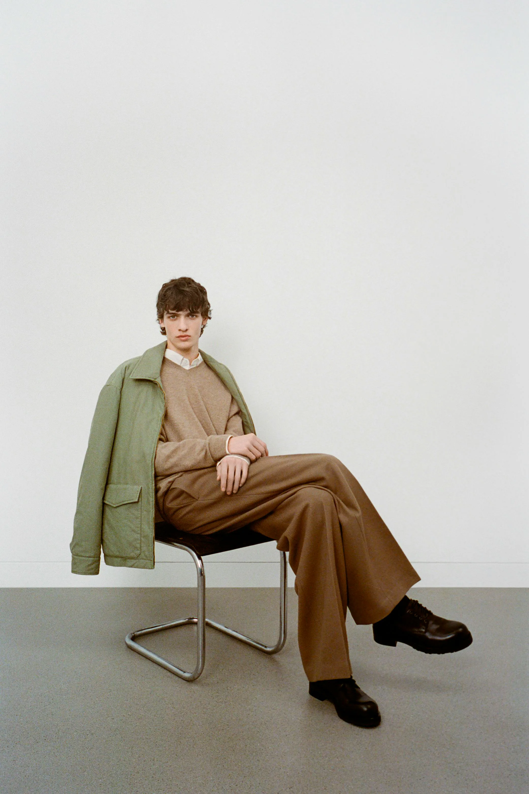 a look from the row men's fall 2025 collection
