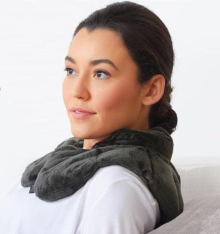 Sharper Image Heated Neck & Shoulder Wrap