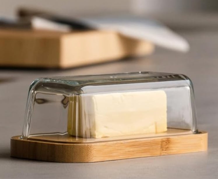 KIVY Glass Butter Dish 