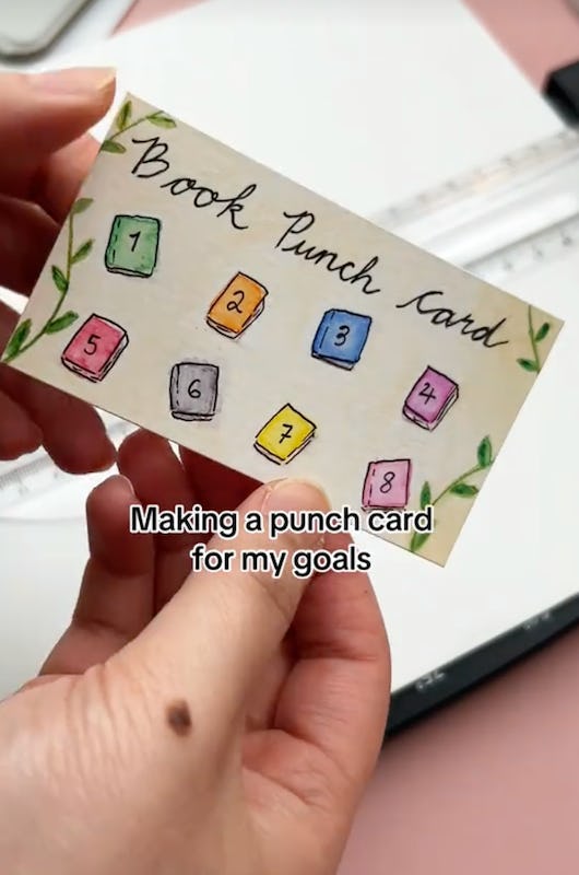 Punch cards to reach your goals.