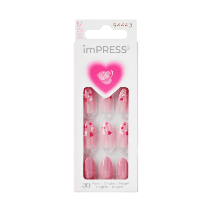 KISS ImPRESS Valentine&rsquo;s Day Nails - Much Love