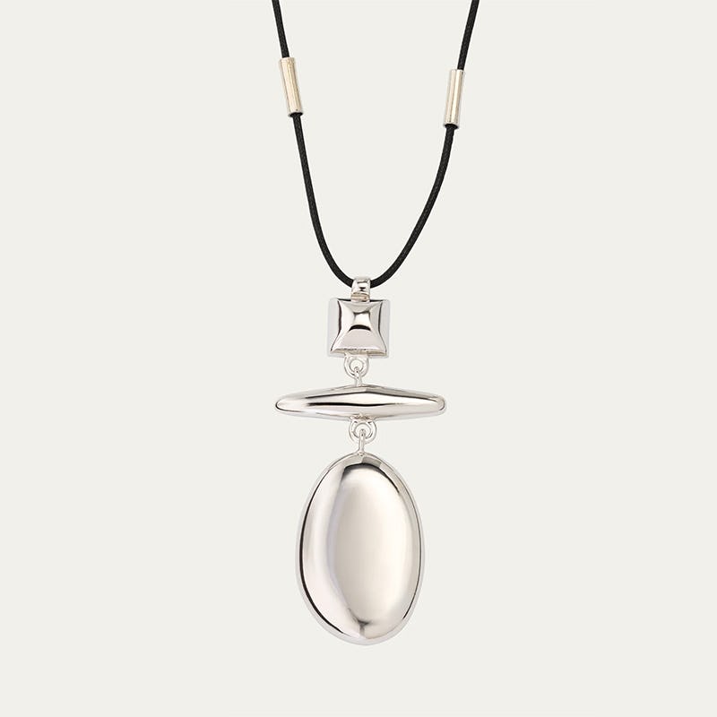 Andrea Cord Pendant Necklace