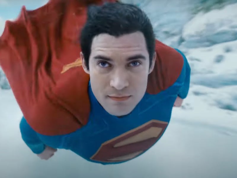 David Corenswet as Superman in 2025.