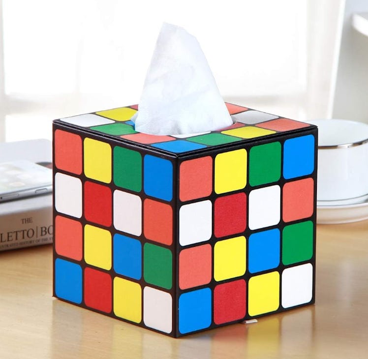 YAPISHI Magic Cube Tissue Box Holder