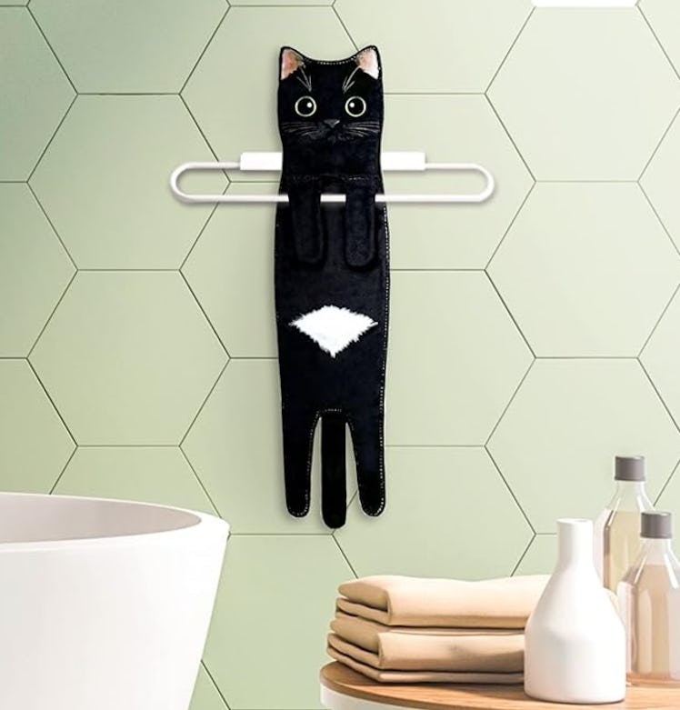 Hawgiman Cat Hand Towel 