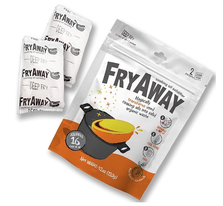 FryAway Deep Fry Cooking Oil Solidifier