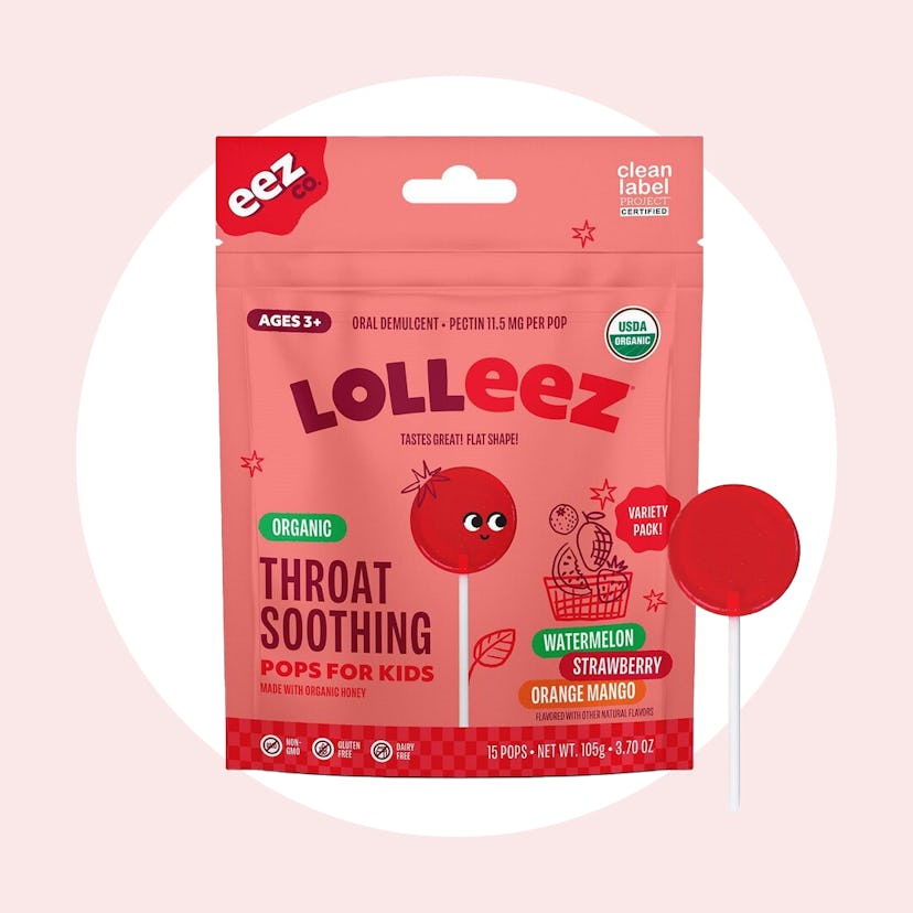 Lolleez Organic Throat Soothing Pops