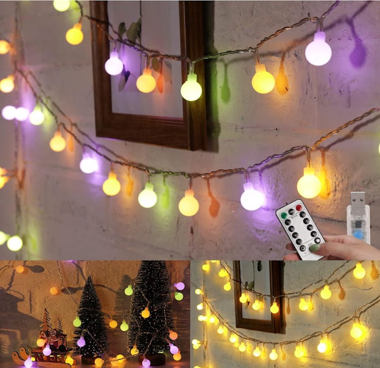 Minetom Led Mini Globe String Lights