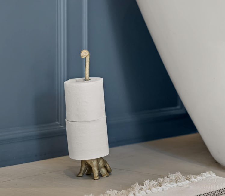 WallCharmers Dinosaur Toilet Paper Holder 
