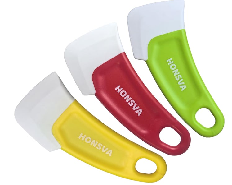 Honsva Silicone Dish Scraper (3-Pack)