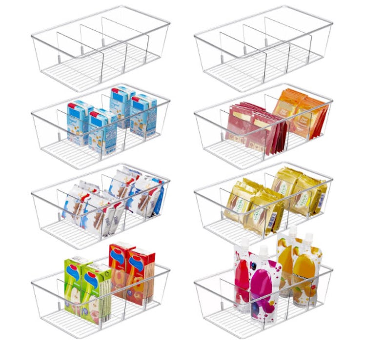 Vtopmart Food Storage Organizer Bins (8-Pack)