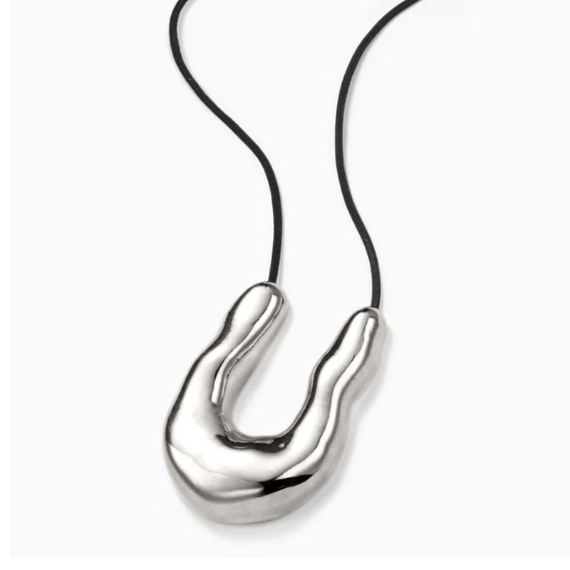 Large Wishbone Pendant