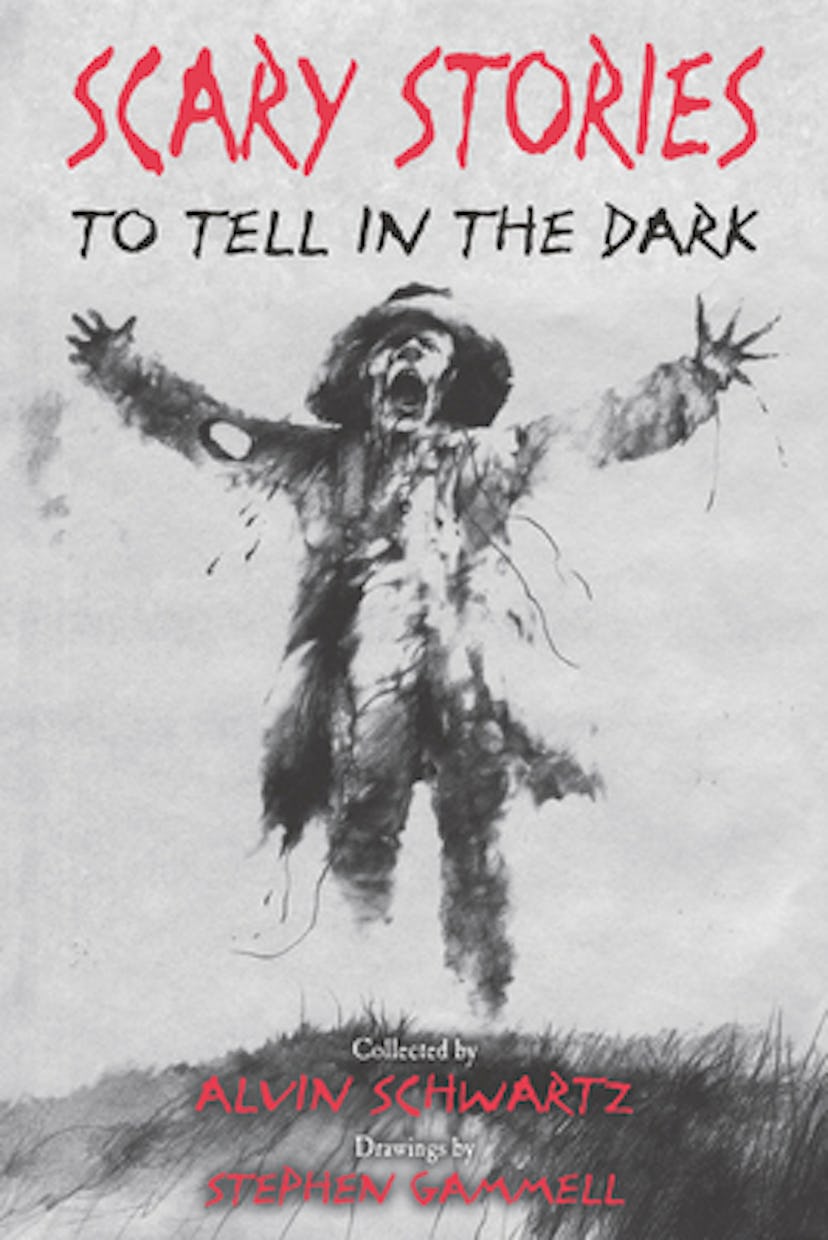 'Scary Stories to Tell in the Dark' written by Alvin Schwartz & illustrated by Stephen Gammell