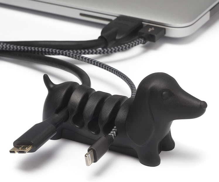 Gifts For Readers & Writers Dachshund Cable Holder