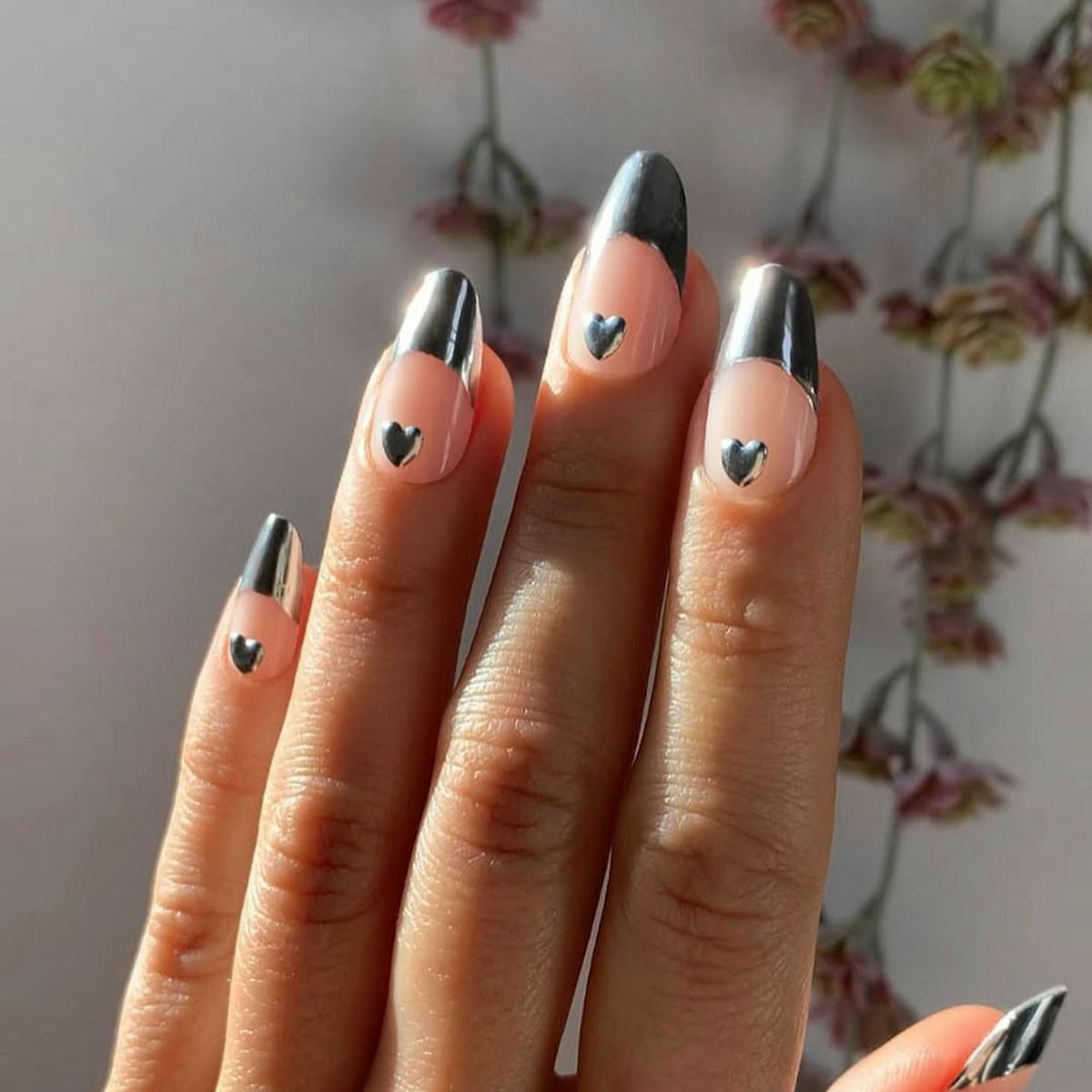 Minimalist Heart Nails for 2025