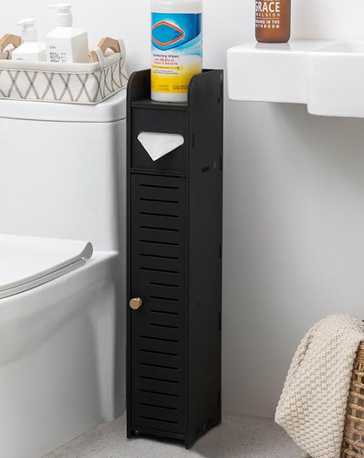 AOJEZOR Small Bathroom Storage Cabinet