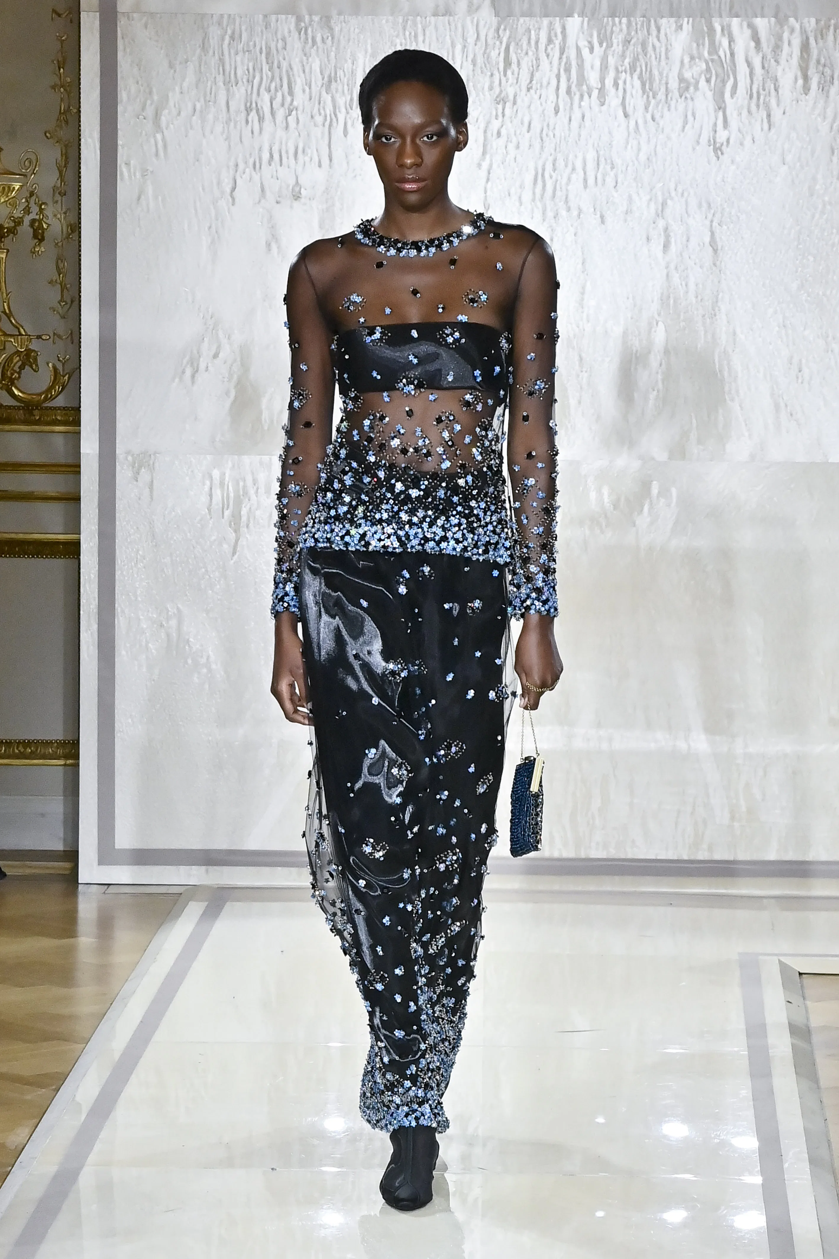 Armani Privé Couture Fetes 20 Years of Opulence in Paris