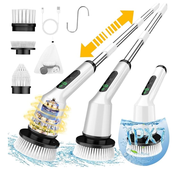 CTMAST Electric Spin Scrubber Set