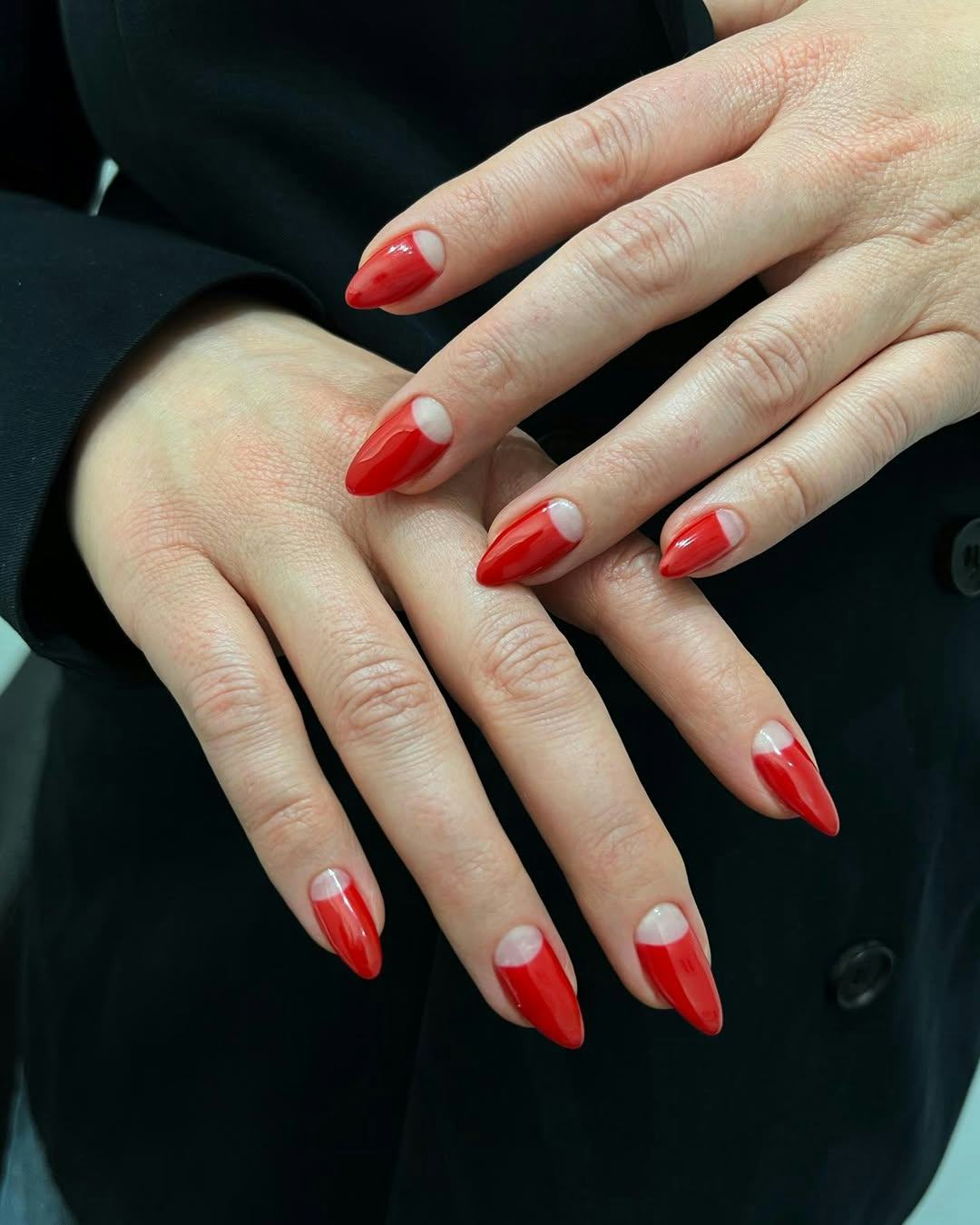 These red nails are on trend for Valentine&rsquo;s Day 2025.