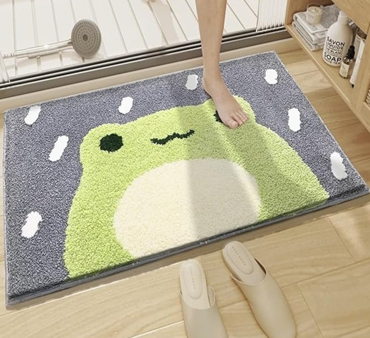 Ankah Frog Bath Mat