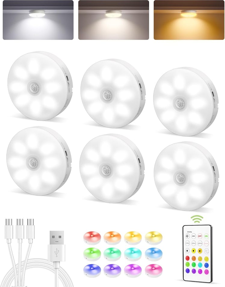  EZVALO Under Cabinet Lighting (6-Pack)