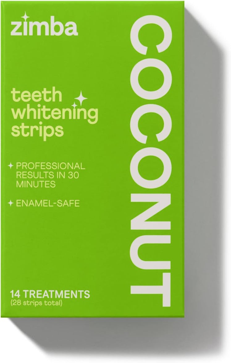 Zimba Coconut Flavored Teeth Whitening Strips