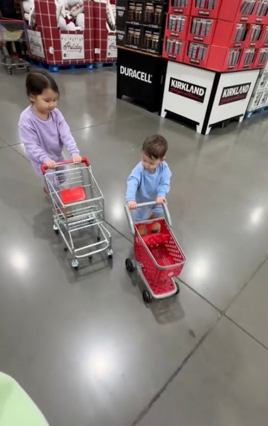 This Mom's "Excessive" Hack For Trips To Costco With Kids Is A Game Changer