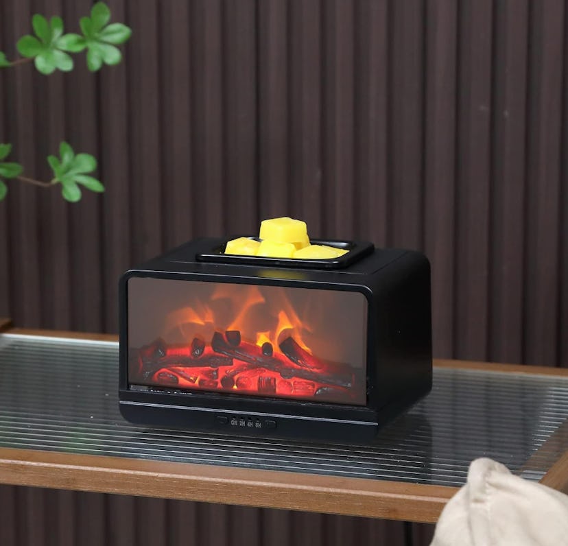 MeplLivs Electric Wax Melt Warme Fireplace 