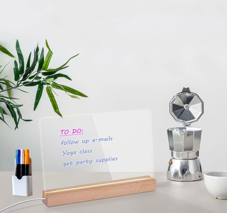 Busfose Acrylic Dry Erase Board