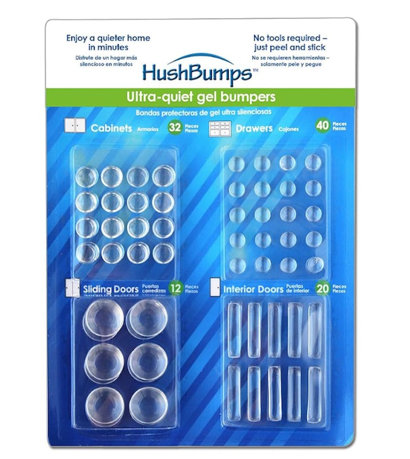 HushBumps Ultra-Quiet Gel Bumpers (104-Pieces)