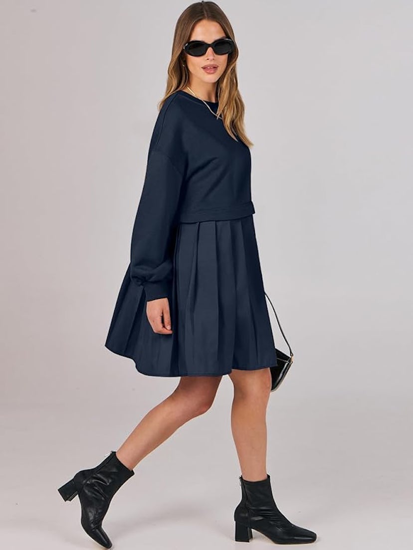 ANRABESS Sweatshirt Dress