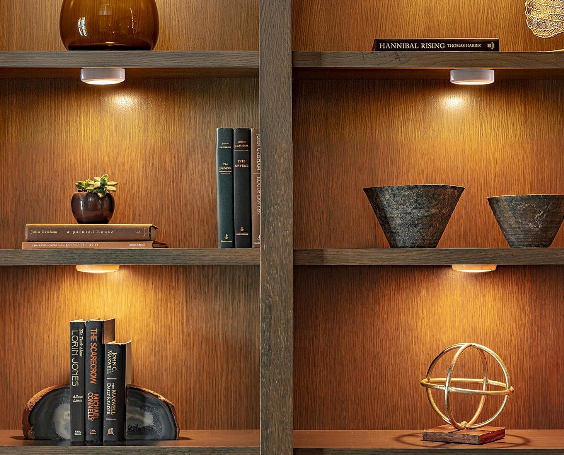 Brilliant Evolution Wireless LED Puck Light (3-Pack)