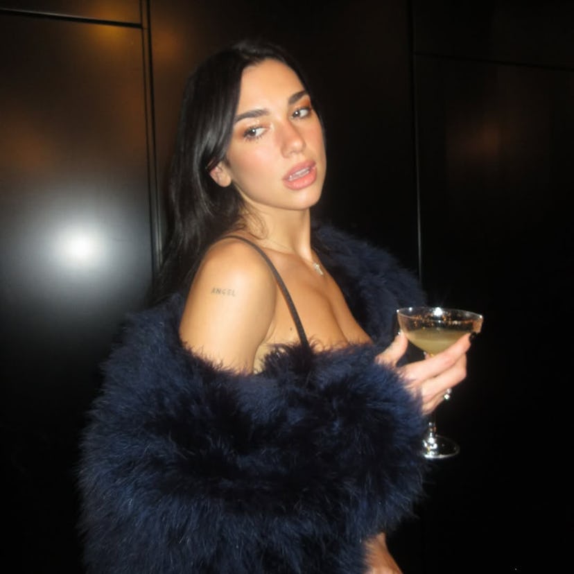 Dua Lipa in a photo shared to Instagram.
