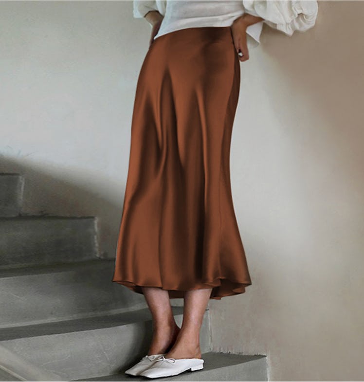 Modegal Elasticized Midi Skirt