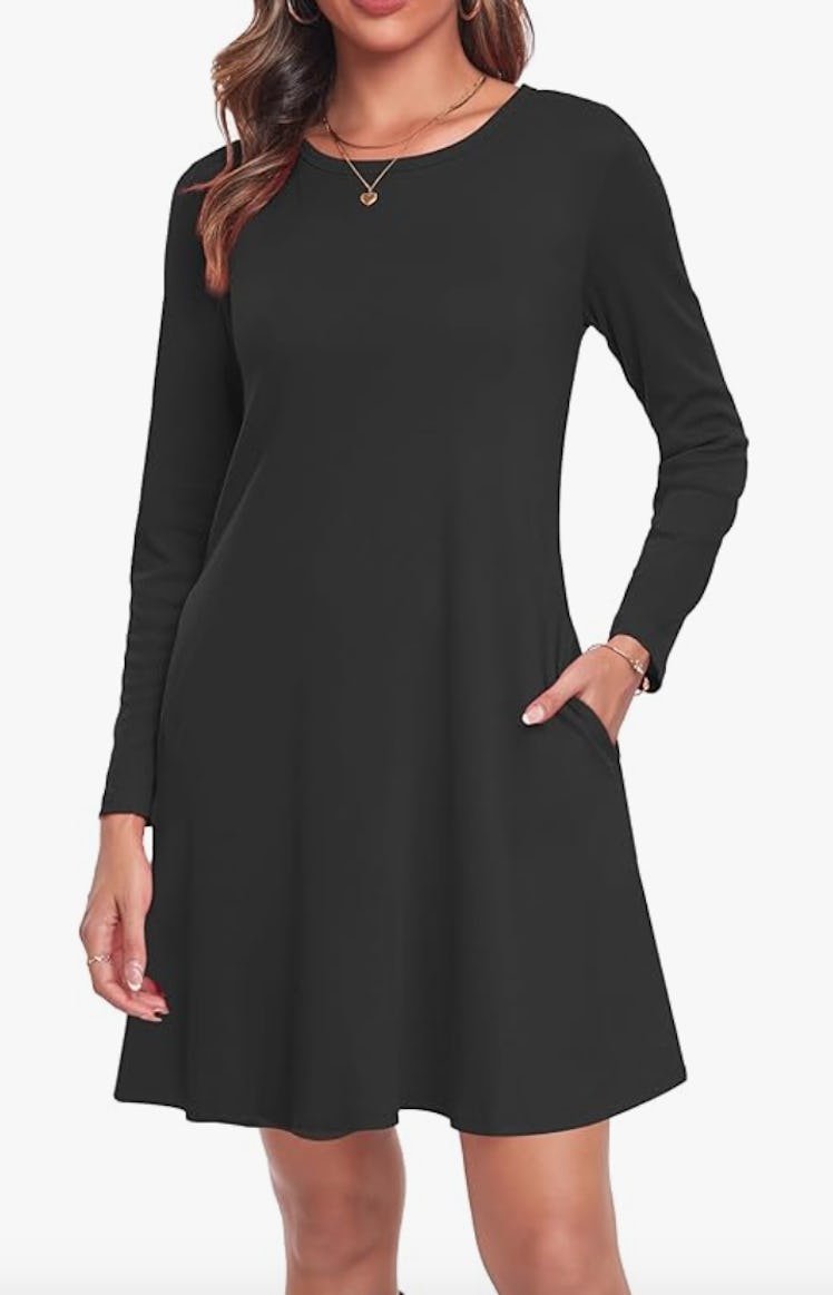 Moskill Long Sleeve T-shirt Dress