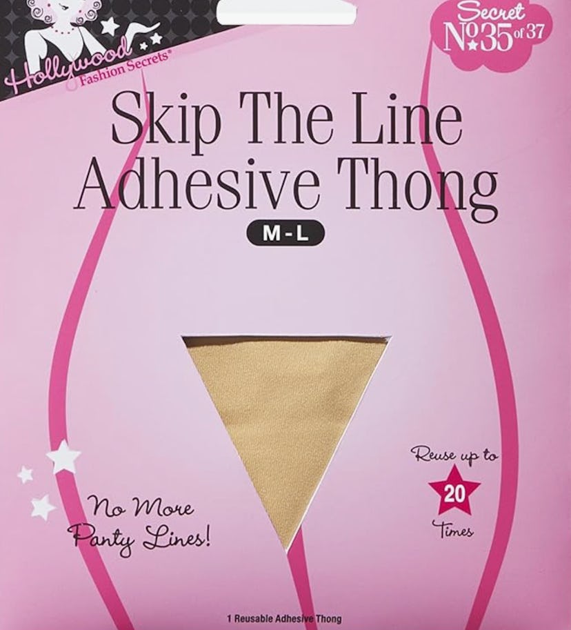 Hollywood Fashion Secrets Adhesive Thong