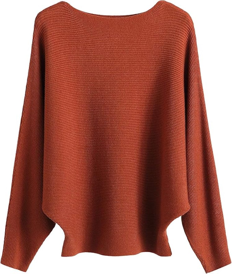 GABERLY Boat Neck Sweater