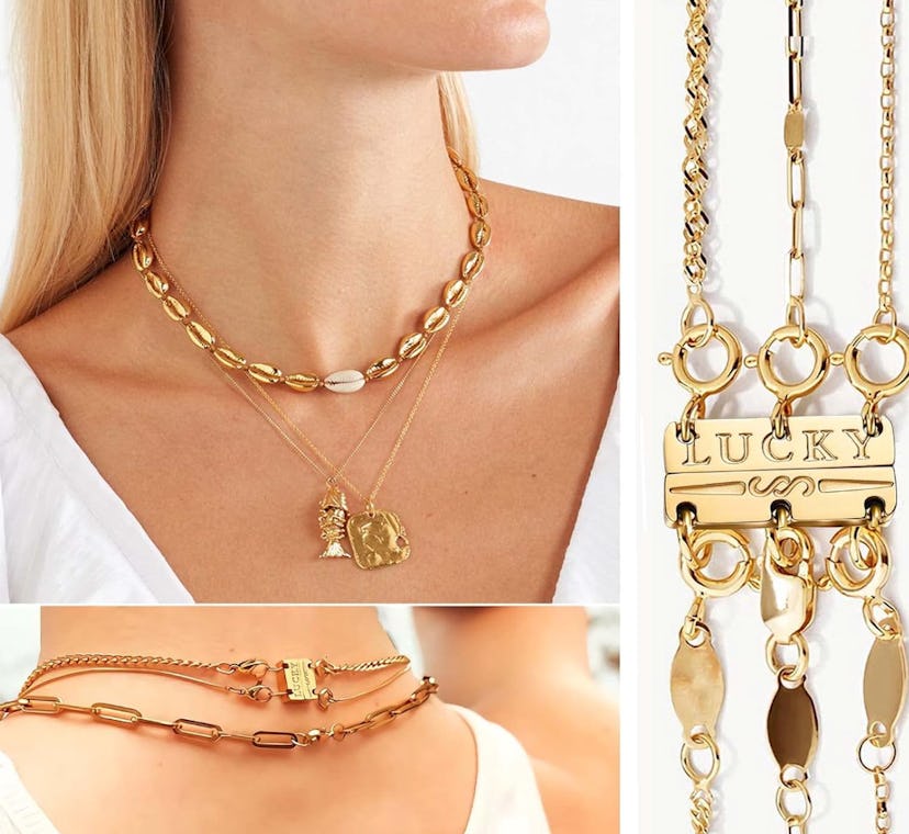 Dailyacc Lucky Necklace Layering Clasp