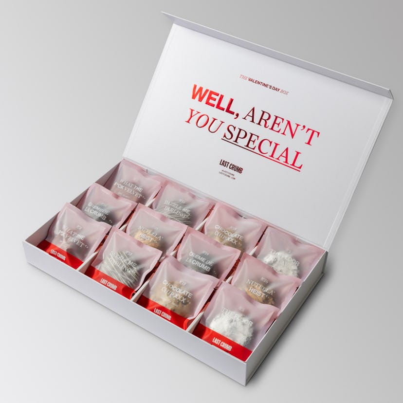 An honest review of the 12 cookies in Last Crumb's 2025 Valentine Collection.