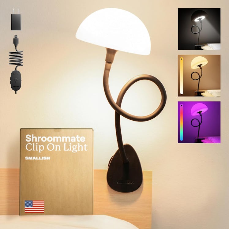 Smallish Shroommate Clip-On Light