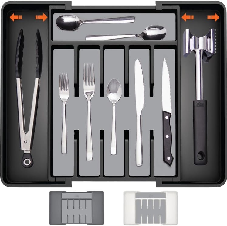  Gorilla Grip Expandable Silverware Organizer 