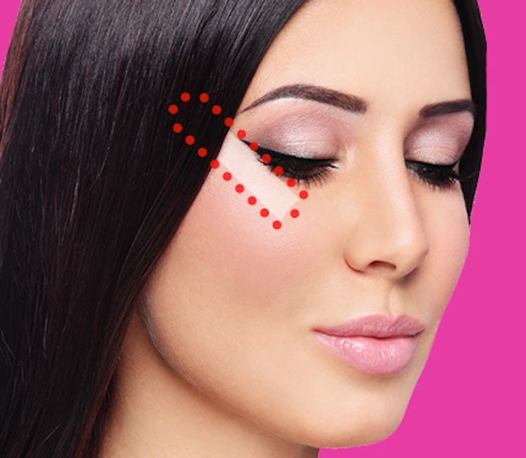  Vertex Makeup Tape Eyeliner Stencils