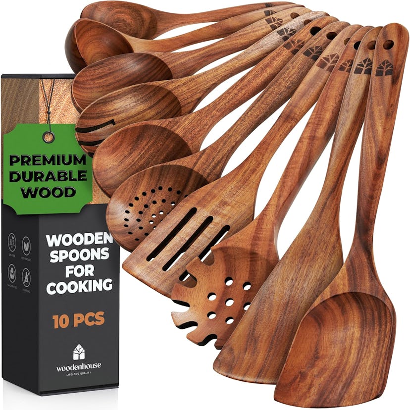 Woodenhouse Wooden Utensil Set