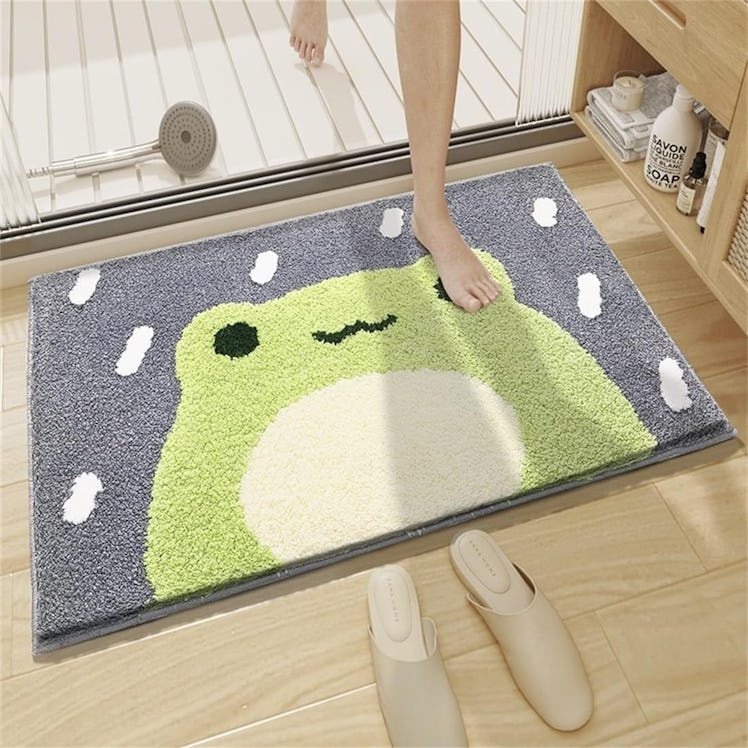 Ankah Frog Bath Mat