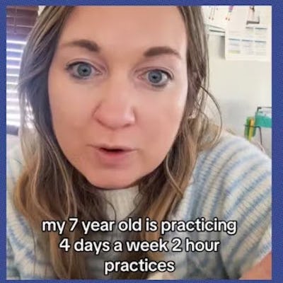 A Mom Wonders If Her 7-Year-Old's Intense Rec Sports League Schedule Is Normal