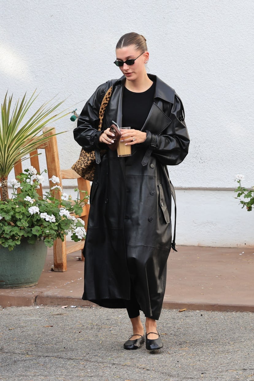 Hailey Bieber in Los Angeles, January 6, 2025.