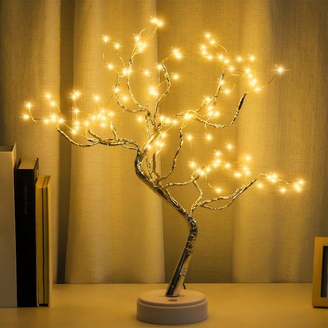 PXBNIUYA Tabletop Bonsai Tree Light