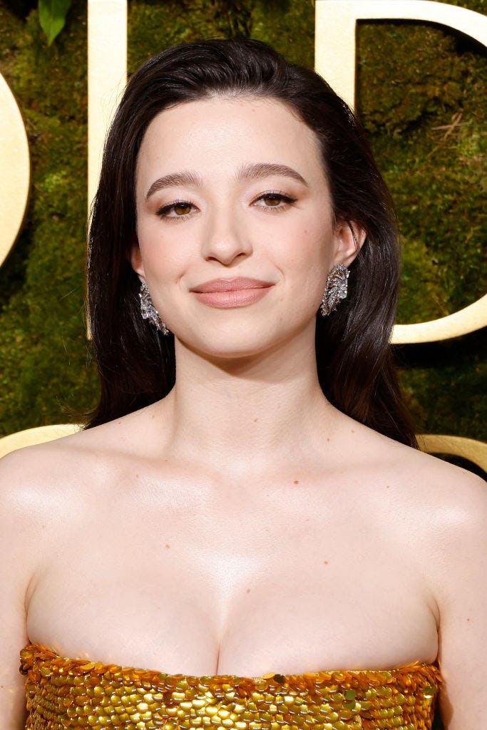 Mikey Madison at the Golden Globes.
