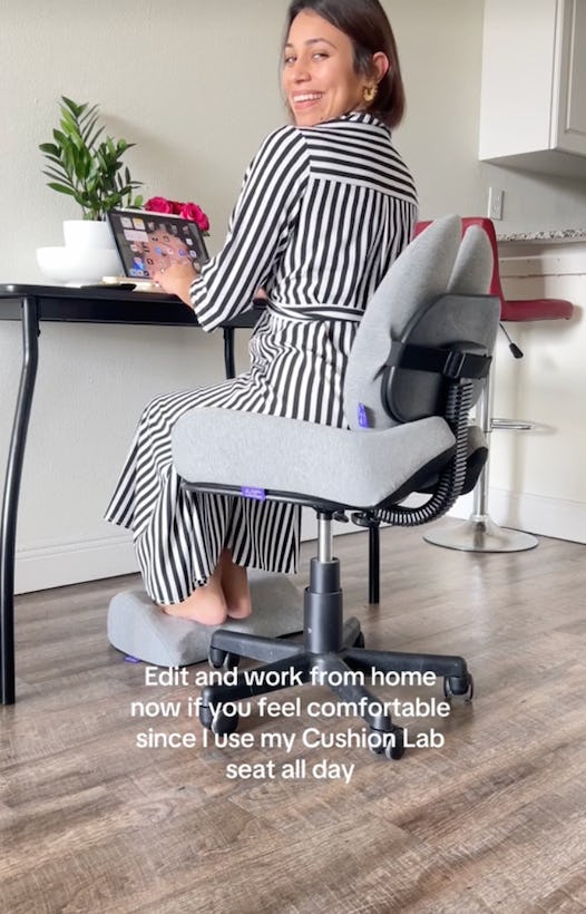 Trying the viral Cushion Lab pillows.