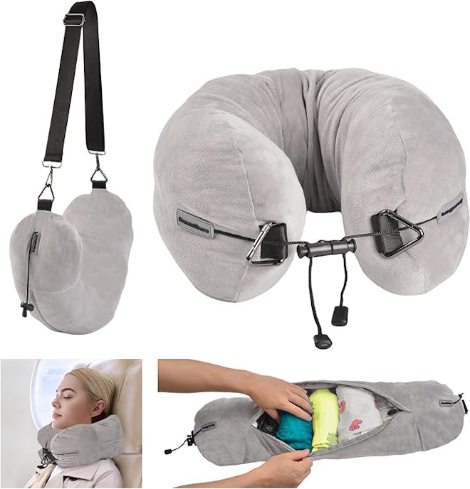 DreamShore Stuffable Neck Travel Pillow